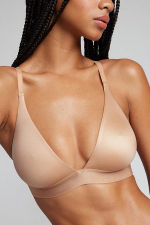 Glac?? Triangle Bra in Buff