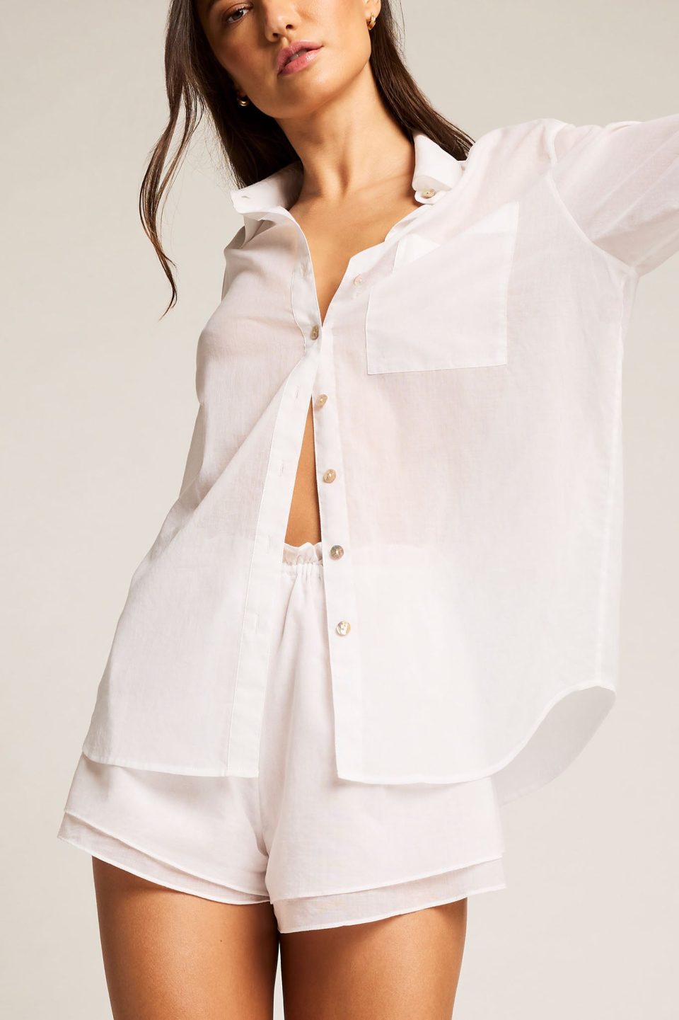 Island Shirt in White